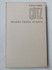 kniha Osudná česká otázka pokus o výklad světové krise, Václav Petr 1934