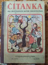 kniha Čítanka pro 3. postupný ročník národních škol, SPN 1953