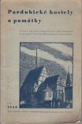 kniha Pardubické kostely a památky, Emil Krbec 1940