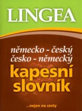 kniha Německo-český, česko-německý kapesní slovník, Lingea 2004