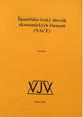 kniha Španělsko-český slovník ekonomických činností (NACE), VJV 2012