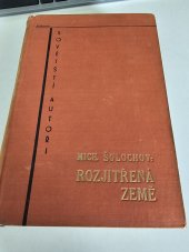 kniha Rozjitřená země = [Podnjataja celina] : román, Karel Borecký 1934