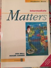 kniha Matters Intermediate, Longman 1995