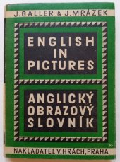 kniha English in pictures Anglický obrázkový slovník : Se stručným přehledem anglické gramatiky, Vojtěch Hrách 1947