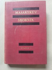 kniha Masarykův sborník svazek 1, Čin 1934