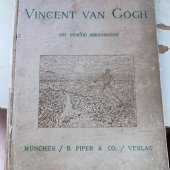 kniha Vincent van Gogh Mit fünfzig Abbildungen, R.Piper & Co.Verlag 1922