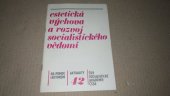 kniha Estetická výchova a rozvoj socialistického vědomí, Horizont 1988