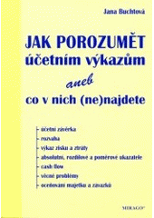 kniha Jak porozumět účetním výkazům, aneb, Co v nich (ne)najdete, Mirago 2003