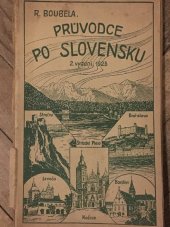 kniha Průvodce po Slovensku, Osvětové knihkupectví J. Kajše 1923