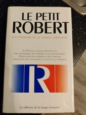 kniha Le Petit Robert  Dictionnaire de la langue française , Le Robert & CLE international 2004