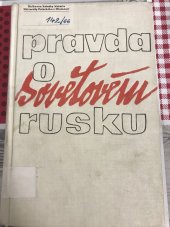 kniha Pravda o sovětském rusku, Nakladatelství politické literatury 1966