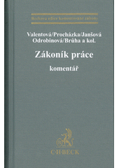 kniha Zákoník práce  Komentář, C. H. Beck 2018