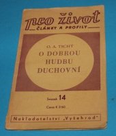 kniha O dobrou hudbu duchovní, Vyšehrad 1940