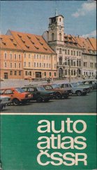 kniha Autoatlas ČSSR, Kartografie 1988