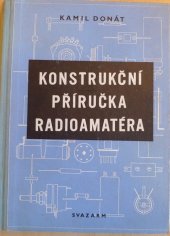 kniha Konstrukční příručka radioamatéra, Svazarm 1958