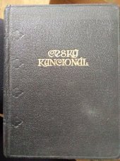 kniha Český kancionál lidové vydání bez not, Chrámové družstvo 1939