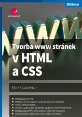 kniha Tvorba www stránek v HTML a CSS, Grada 2019