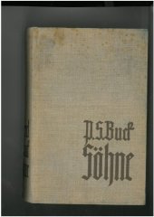 kniha Söhne Roman, Büchergilde Gutenberg 1935