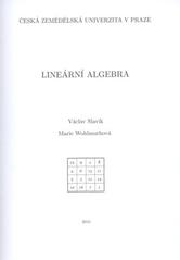 kniha Lineární algebra, Česká zemědělská univerzita 2010