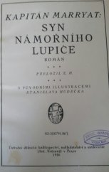 kniha Syn námořního lupiče román, Antonín Svěcený 1916