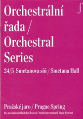 kniha Orchestrální řada 24/5 = Orchestral series 24/5 : Smetanova síň : Pražské jaro : 66. mezinárodní hudební festival, Pražské jaro 