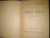 kniha Černá krysa [I. a II. díl] Detektivní román., Sfinx, Bohumil Janda 1931