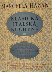 kniha Klasická italská kuchyně , Pragma 1992