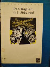 kniha Pan Kaplan má třídu rád  zpracoval Pavel Eisner , Práce 1970