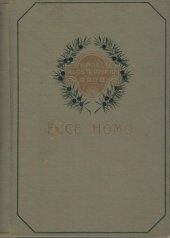 kniha Ecce homo! román, Jos. R. Vilímek 1922