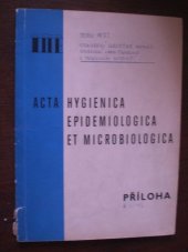 kniha Acta hygienica, epidemiologica et microbiologica , Praha : Státní zdravotní ústav  1984