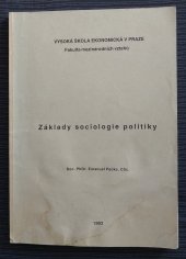 kniha Základy sociologie politiky, Vysoká škola ekonomická 1993