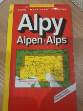 kniha Alpy Euro - mapa země 1:800000, Marco Polo 2001