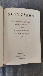 kniha Nový zákon, Ústřední církevní nakladatelství 1970