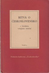 kniha Bitva o Československo v britském veřejném mínění, Týdeník Čechoslovák 1941