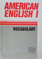 kniha American English I. Vocabulary, Úlehla English Independent 1991