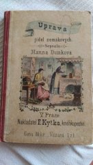kniha Úprava jídel zemákových, Fr. Kytka 1880