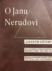 kniha O Janu Nerudovi, Pokorný a spol. 1933