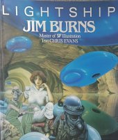 kniha Lightship Jim Burns Master of SF Illustration, Martyn Dean 1991