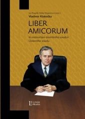 kniha Vladimír Klokočka liber amicorum in memoriam emeritního soudce Ústavního soudu, Linde 2009