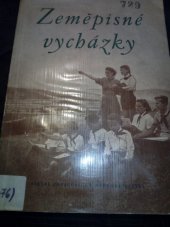 kniha Zeměpisné vycházky stati o zeměpisných pozorováních a cvičeních : [sborník], SPN 1956