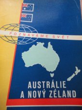 kniha Austrálie a Nový Zéland [Měř.:] 1:6 000 000, Ústřední správa geodézie a kartografie 1963