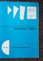 kniha Pojetí výcviku mládeže v šermu Metodické poznámky k některým činnostem v šermu, Sportpropag 1984