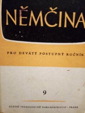 kniha Němčina pro devátý ročník všeobecně vzdělávacích škol. 1. [díl], - Schule und Familie, SPN 1959