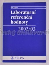 kniha Laboratorní referenční hodnoty 2002/03, Triton 2002