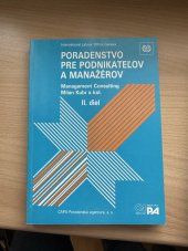 kniha Poradenstvo pre podnikateľov a manažerov II diel, CAPA 1991