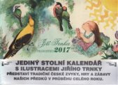 kniha Stolní kalendář 2017- Jiří Trnka + Český rok, Studio Trnka 2016