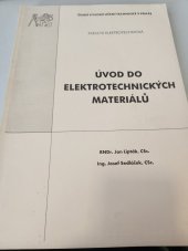 kniha Úvod do elektrotechnických materiálů, ČVUT 2005