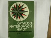 kniha Katalog nátěrových hmot. Díl 1., Merkur 1983