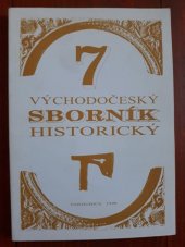 kniha Východočeský sborník historický., Východočeské muzeum 1998