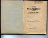 kniha Rukopis kralodvorský i zelenohorský zpěvopravné básně : slovně i věrně v póvodniem starém jazyku, František Řivnáč 1869